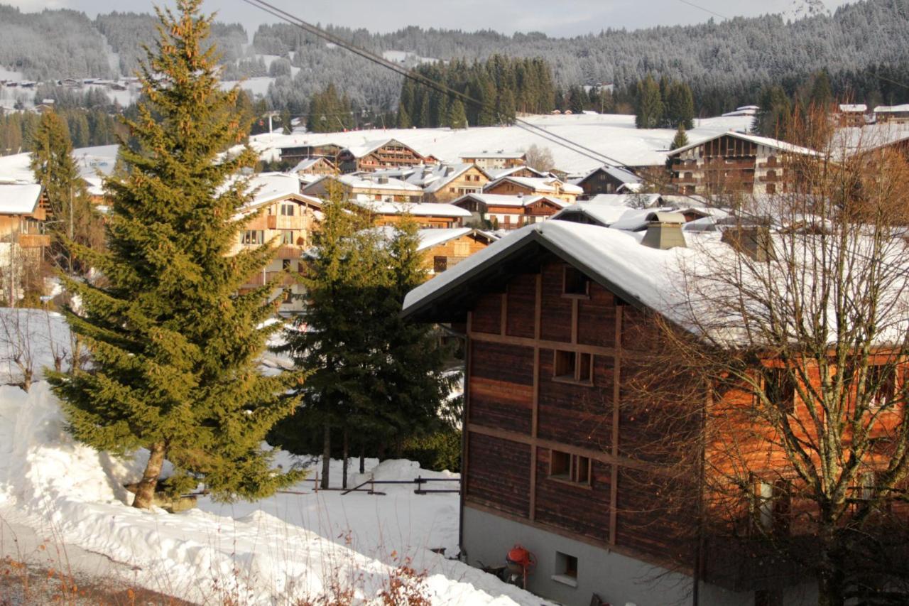 Bel App Aux Gets 10Mn Centre Ski Parking Tennis Prive Les Gets Exterior photo