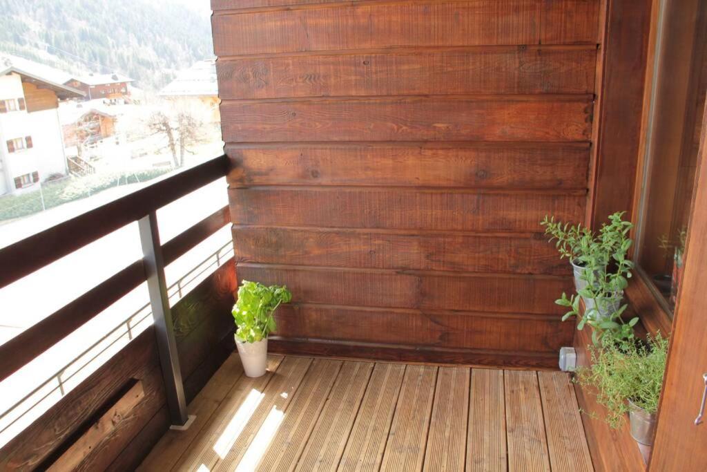 Bel App Aux Gets 10Mn Centre Ski Parking Tennis Prive Les Gets Exterior photo